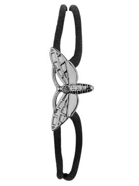 Dyrberg/Kern Isopia Butterfly bracelet with Swarovski crystals antique silver